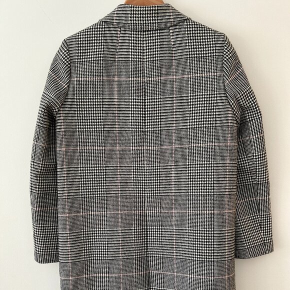 J. Crew Plaid Coat Size 0 - Picture 4 of 4